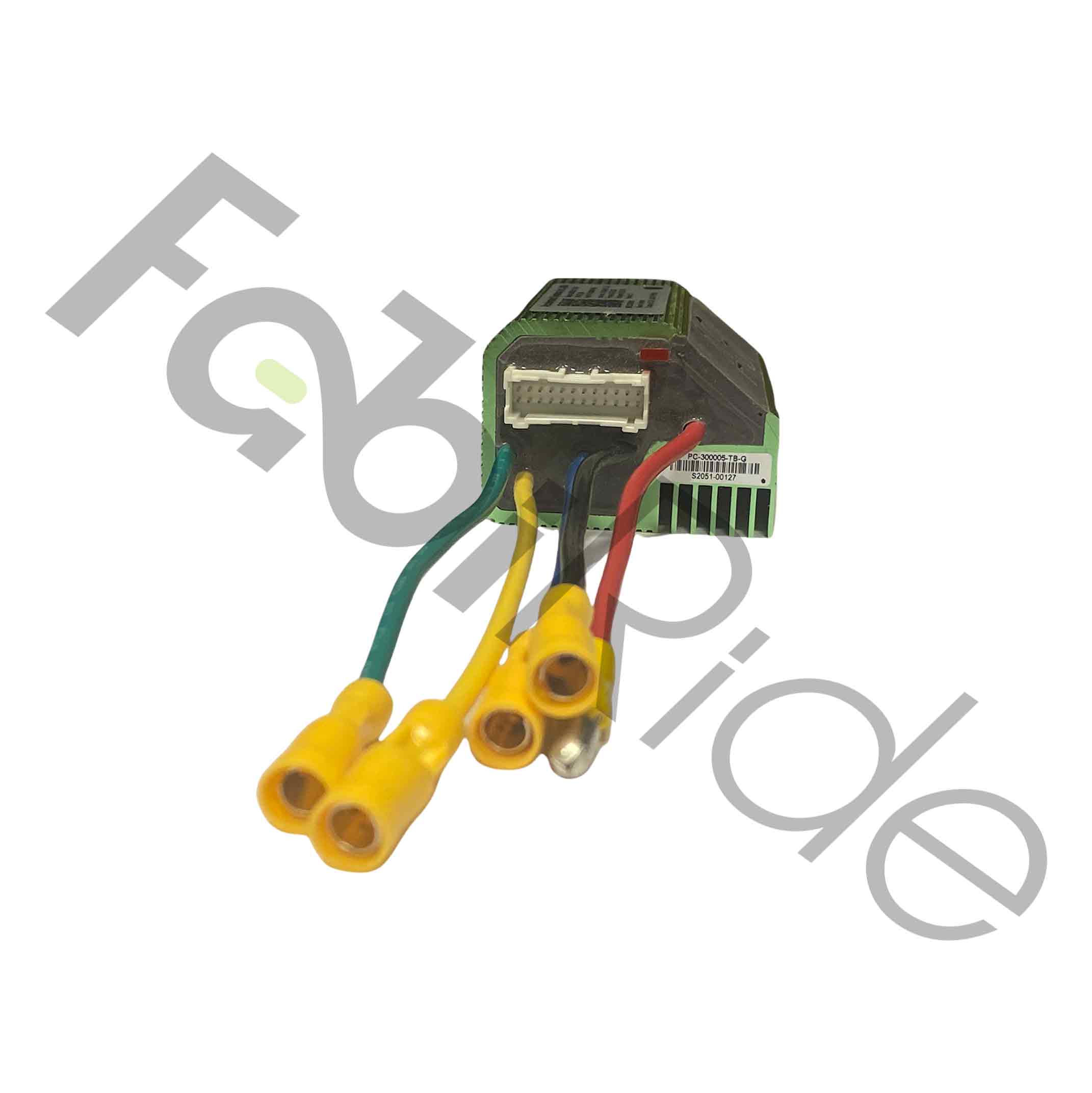 ASI BAC855 FOC valdiklis elektriniam dviračiui, IP65 korpusas, vaizdas kampu