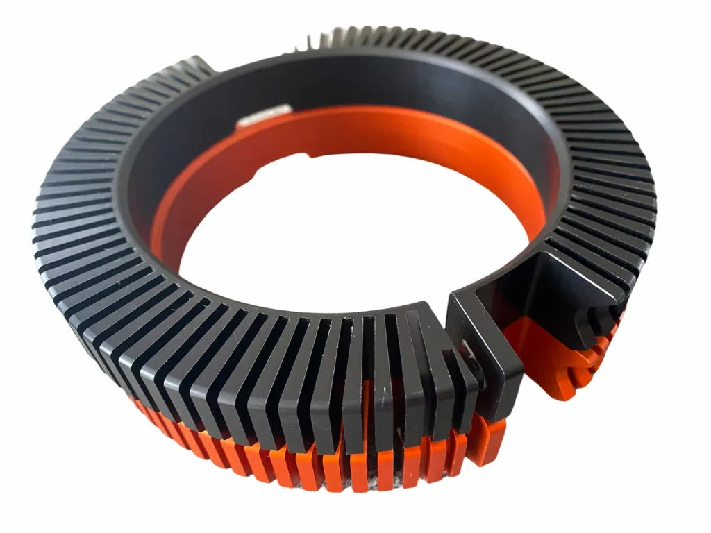 Radiateurs moteur en aluminium pour INOKIM OX et OXO, en noir et en orange